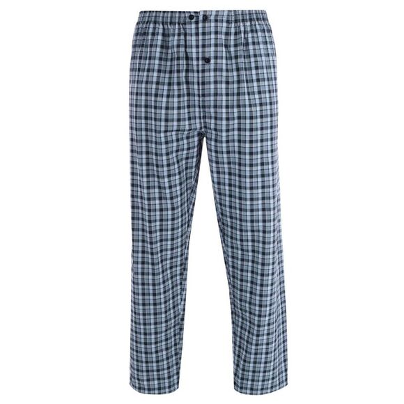 Hanes Men's Broadcloth Long Sleeve Pajama Set - Picture 3 of 4